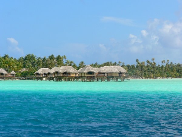 32- L'hotel Relais et Chateaux du motu Tau Tau a Tahaa 